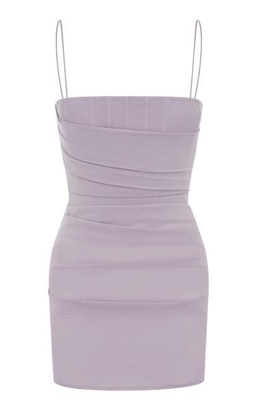 Power Mesh Mini Dress