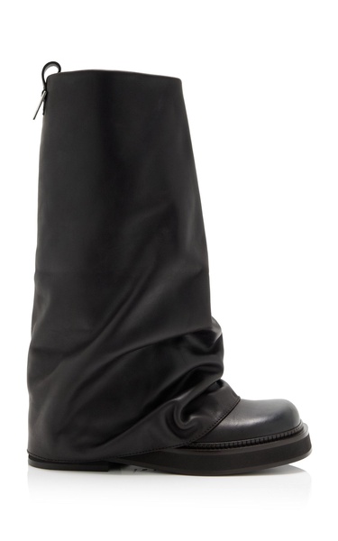 Robin Leather Combat Boots