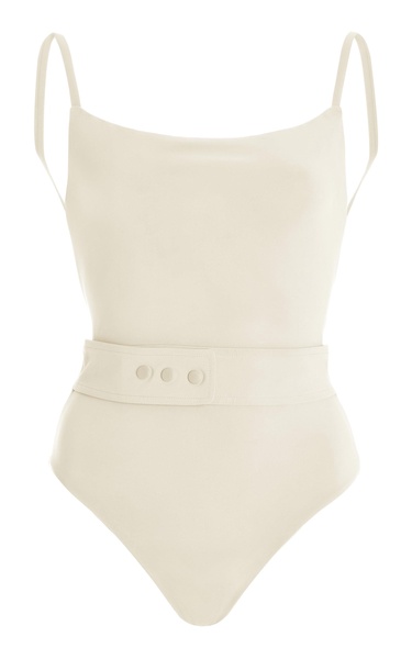 x Ciao Lucia Retro Belted One Piece 