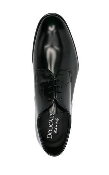 Doucal's Patent Leather Derby Shoes