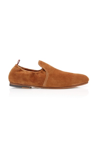 plank men's 6225632 cowboy leather suede loafers