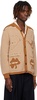Brown & White Buckaroo Cardigan