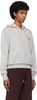 Gray Cotton Ami de Coeur Hoodie