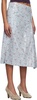 Blue SMLXL Rain Skirt Midi Skirt