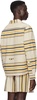 Beige & Orange Namesake Stripe Shirt