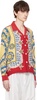 Red Bricolage Long Sleeve Shirt