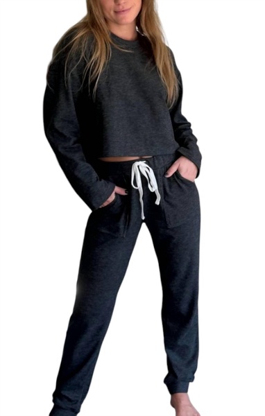 everyday jogger sweatpant in dark grey