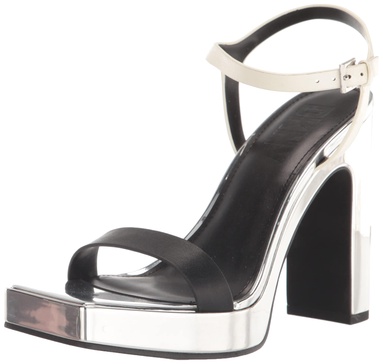 DKNY Women's Strappy Platform Heeled Sandal
