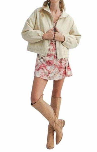 kendall jacket in cream