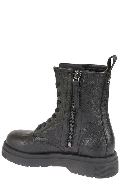 New City Zipped Ankle Boots