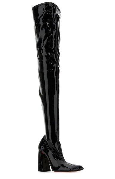 Marine Stretch Thigh High Boots