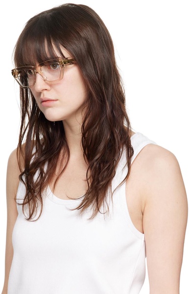 Transparent Square Glasses