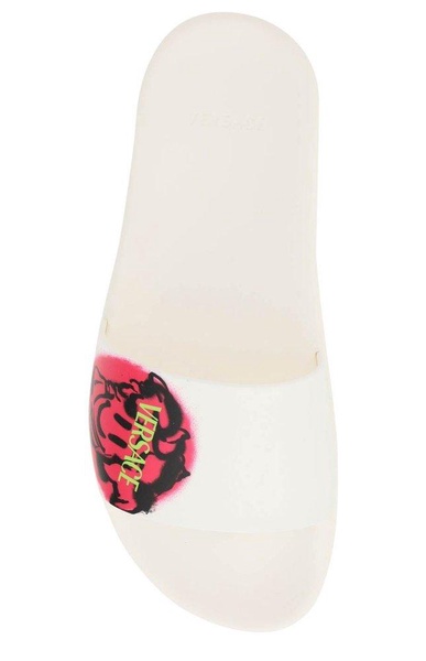 Versace Medusa Smiley Slide Sandals