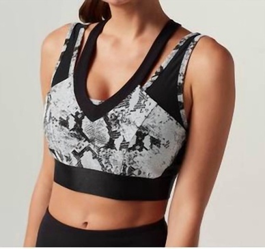 counterpoint bra in black/white