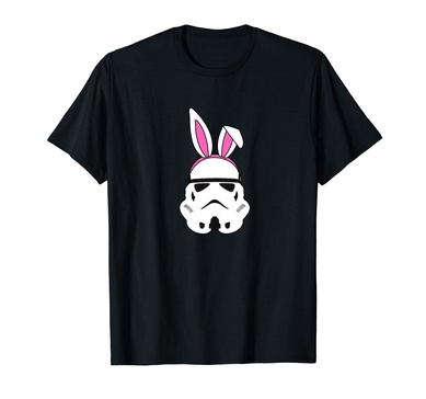 Amazon Essentials Star Wars Stormtrooper Spring Easter Bunny Ears T-Shirt