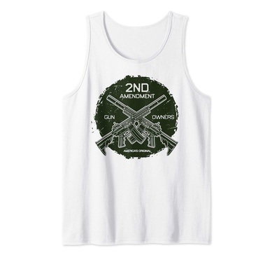 GOP 2nd amendment supporters, two AR rifles crossed Tank Top