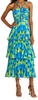 AMUR Women's Brant Tiered Midi Dress