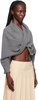 Gray Twist Sweater