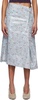 Blue SMLXL Rain Skirt Midi Skirt
