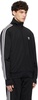 adidas Originals adicolor Firebird track top in black & white