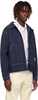 Navy Knolly Brook Side Tab Jacket