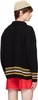 Black Harbor Stripe Cardigan