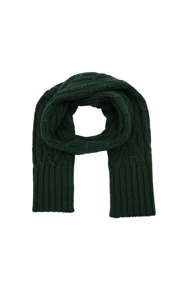 Michael Kors womens V Cable Scarf, Soft & Stylish Fashion Accessory, Ideal for Cold Weather