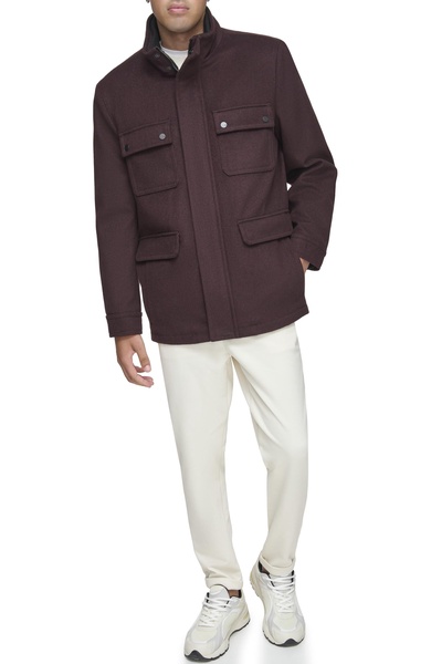 Andrew Marc Men's Wool Coat-Mid and Full Length