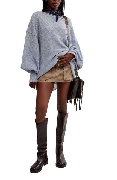 bali samara sweater in celeste