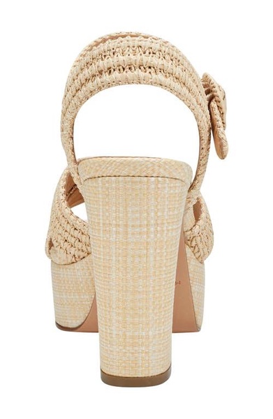 women's chesse sandal in natural