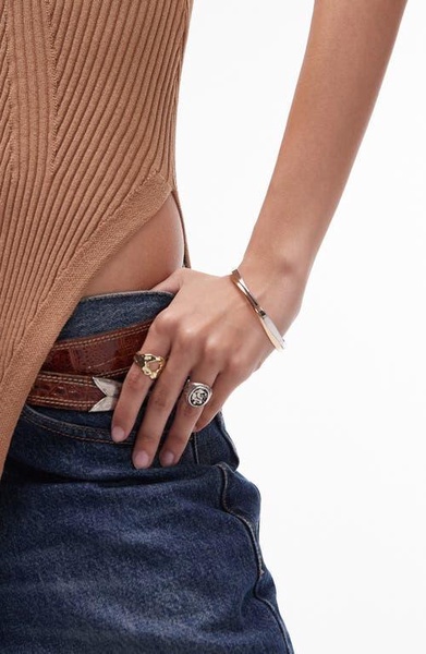 Topshop knitted bandeau in camel - part of a set
