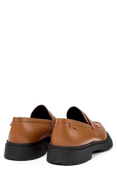 Brown Leather Moccasin for Men