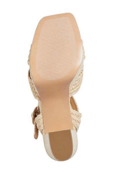 women's chesse sandal in natural