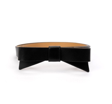 kate spade new york Women's .75 Inch Bow Belt