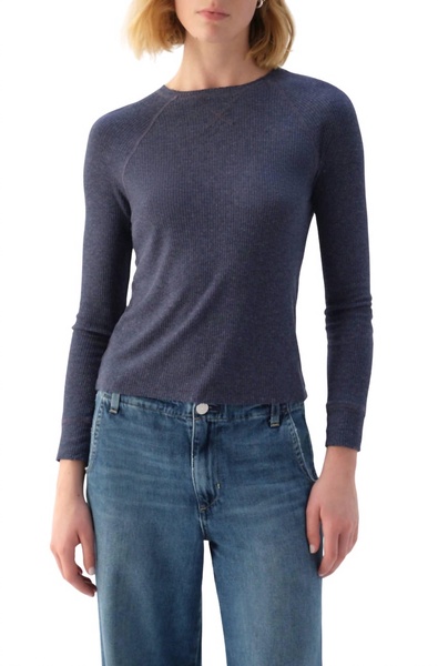 lovely rib tee in neptune