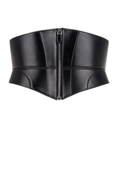 Large Zip Bustier Belt