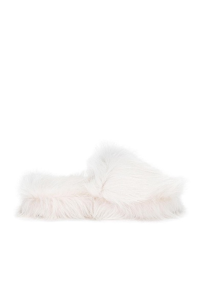 Shearling Resort Slides