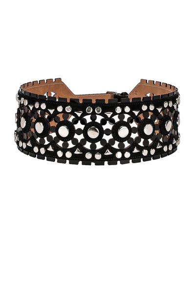 Perforated & Studs Belt