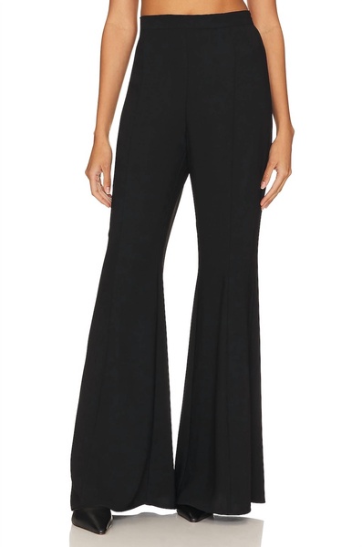 hughes pant in black