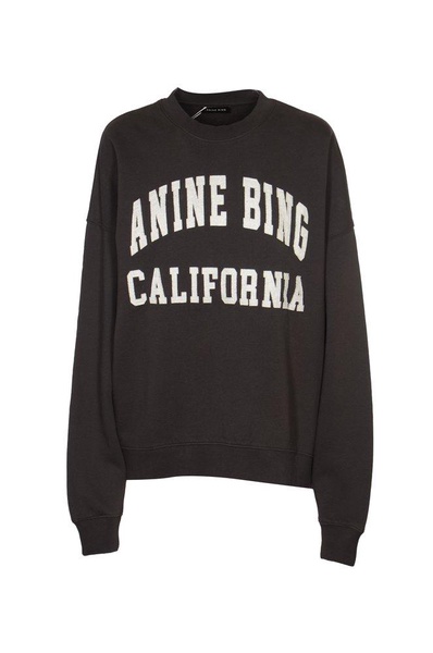 Miles Logo-printed Crewneck Sweatshirt