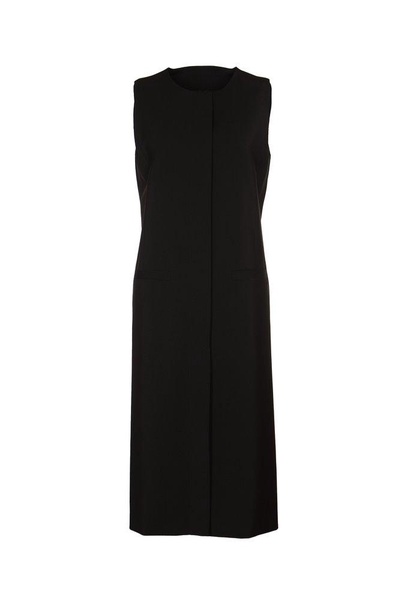 Cut-out Detailed Below-knee Length Gilet