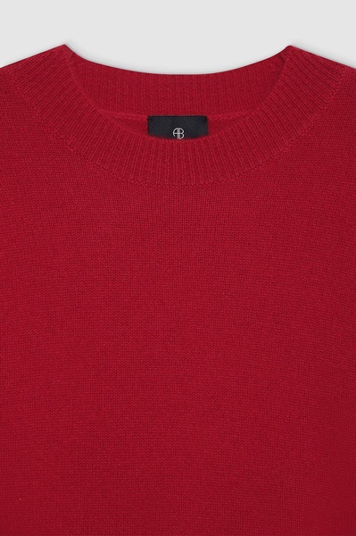 Lee Crew Sweater - Scarlet Red