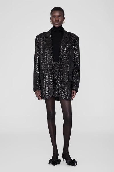 Sara Blazer - Black Sequin