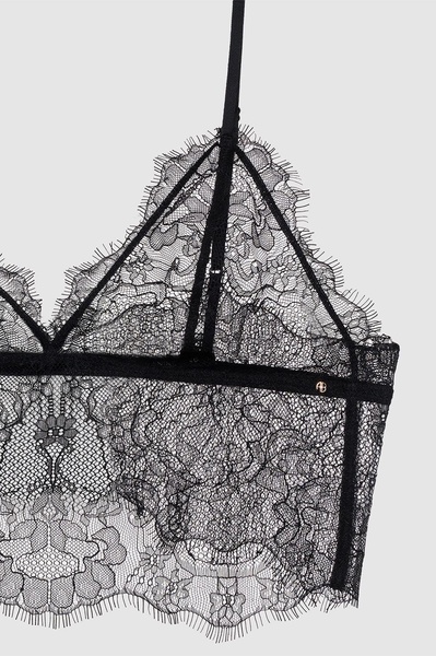 Lace Bralette - Black