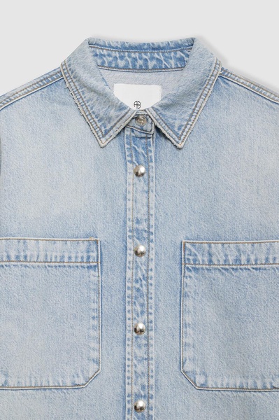 Dante Shirt - Bleached Blue