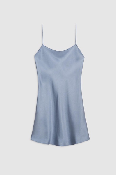 Chloe Mini Dress - Peri Blue