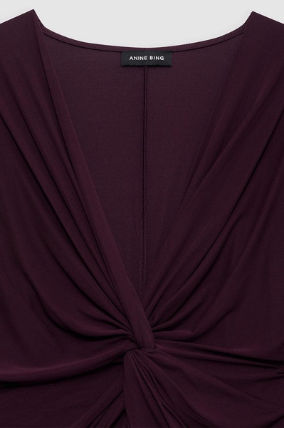Mathilde Dress - Bordeaux