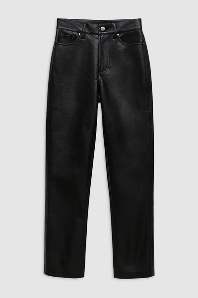 Bruno Pant - Black Recycled Leather