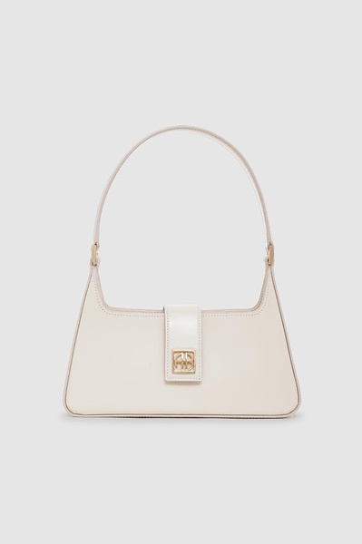 Lou Shoulder Bag - High-Shine Bone