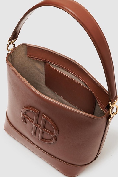 Lili Bucket Bag - Cognac